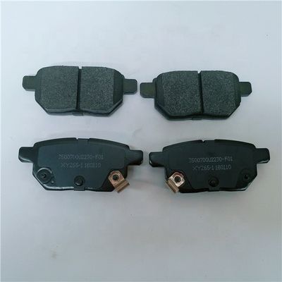 Las pastillas de freno trasero semimetálicas 15*10*10 encajan perfectamente con las piezas originales de JAC S3