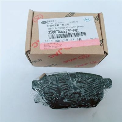 Las pastillas de freno trasero semimetálicas 15*10*10 encajan perfectamente con las piezas originales de JAC S3